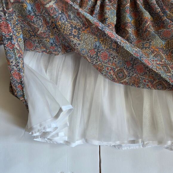 Pippa and Julie Flowy Bohemian Dress Size 5T - Picture 9 of 11